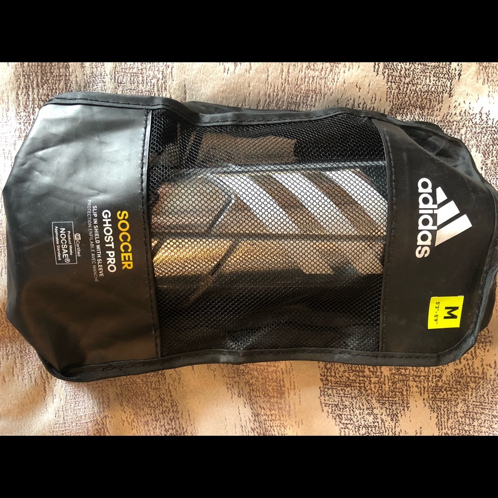Soccer pads bought new used one season